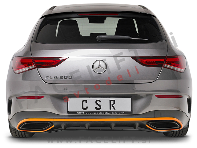 Strešni spojler črni mat Mercedes CLA Shooting Brake X118 19- Strešni spojler črni mat Mercedes CLA Shooting Brake X118 19-