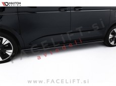 Podaljški pragov črni sijaj VW T7 Multivan 21-