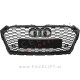 Audi A5 B9 F5 16-19 maska RS izgled črna sijaj