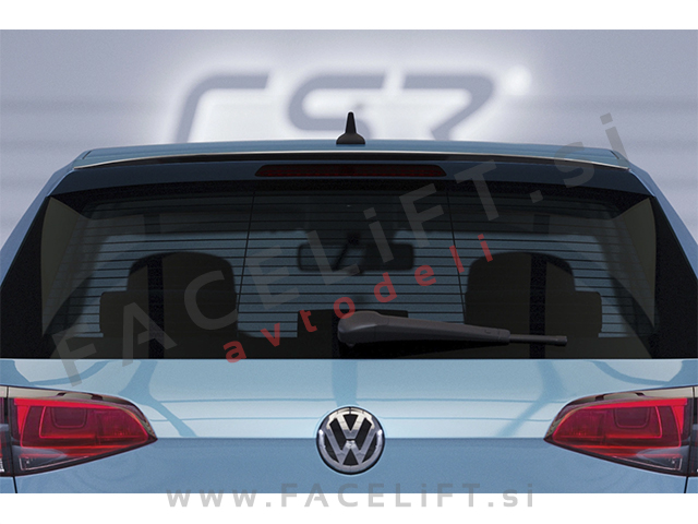 Strešni spojler črni mat VW Golf 7 Hatchback 12-20