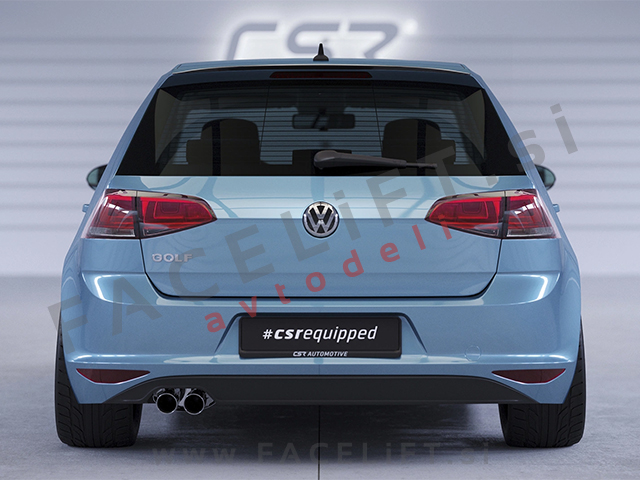 Strešni spojler črni sijaj VW Golf 7 Hatchback 12-20