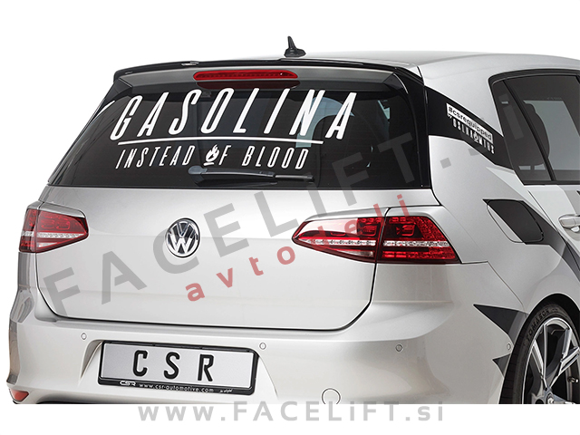 Strešni spojler črni sijaj VW Golf 7 Hatchback 12-20