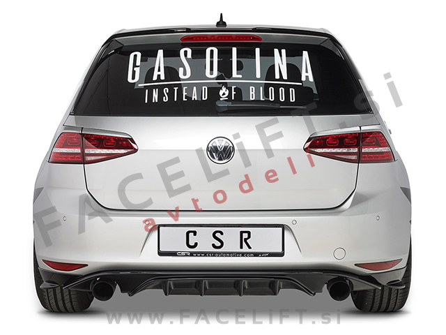 Strešni spojler črni sijaj VW Golf 7 Hatchback 12-20