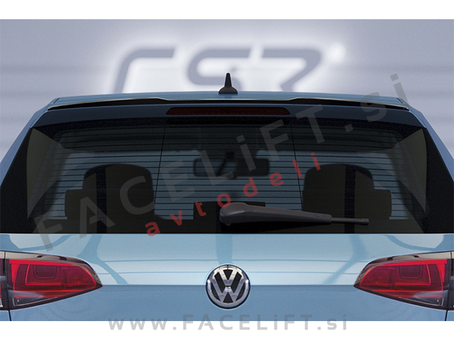Strešni spojler črni mat VW Golf 7 Hatchback 12-20