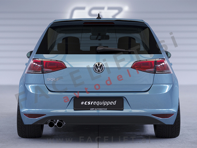 Strešni spojler črni mat VW Golf 7 Hatchback 12-20