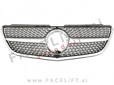 Maska Diamond Silver srebrna kromirana Mercedes Vito W447 19-23