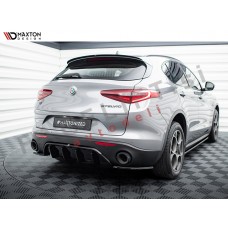 Podaljšek zadnjega odbijača črni sijaj Alfa Romeo Stelvio 17-20