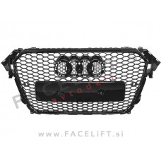 Maska RS izgled črna sijaj Audi A4 B8 8K 11-15