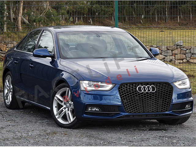 Maska RS izgled črna sijaj Audi A4 B8 8K 11-15