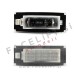 LED osvetlitev registrske tablice z ohišjem Citroen Jumper 06-
