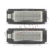 LED osvetlitev registrske tablice z ohišjem Fiat Ducato 06-