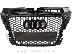 Maska RS izgled črna sijaj Audi A3 8P 8PA 08-12