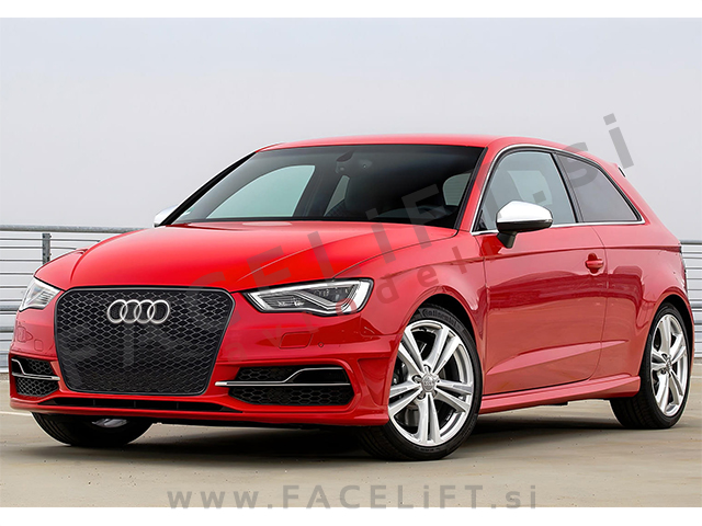 Maska RS izgled črna sijaj Audi A3 8V 12-16