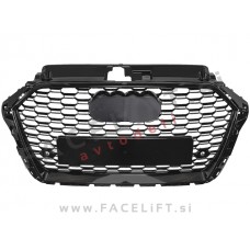 Maska RS izgled črna sijaj Audi A3 8V 16-20