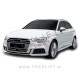 Maska S3 izgled črna kromirana sijaj Audi A3 8V 16-20