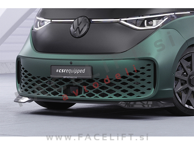 Podaljšek sprednjega odbijača črni mat VW ID. Buzz 22-