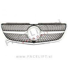 Maska Diamond Silver srebrna kromirana sijaj Mercedes Vito W447 14-19