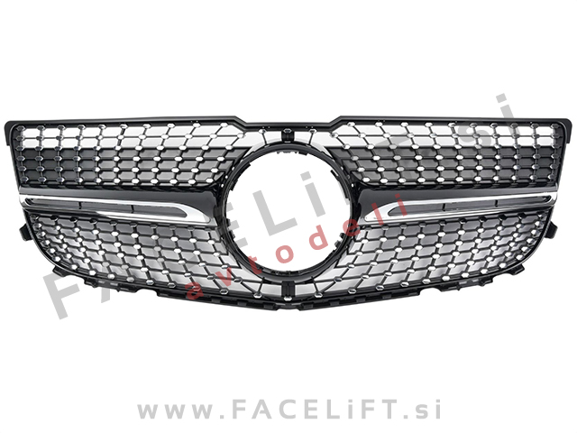 Maska Diamond Black Mercedes GLK X204 12-15 Maska Diamond Black Mercedes GLK X204 12-15