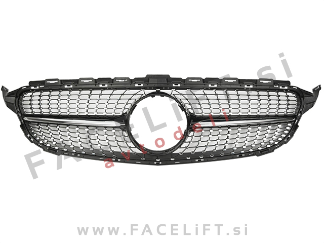 Maska Diamond Black brez kamere Mercedes C A205 C205 S205 W205 14-18