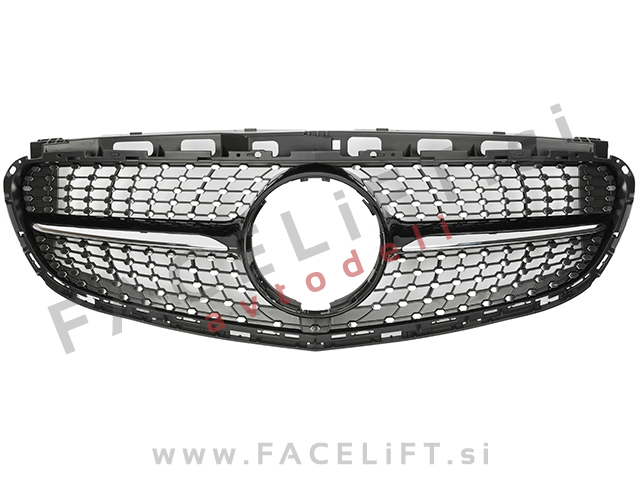 Maska Diamond Black Mercedes E S212 W212 13-16