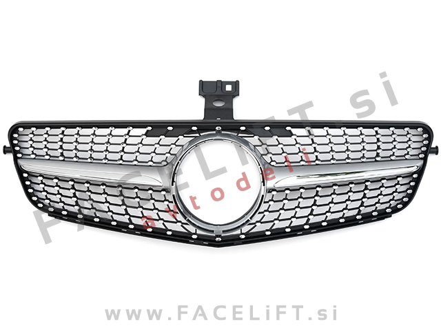 Maska Diamond Silver Mercedes C C204 S204 W204 07-14