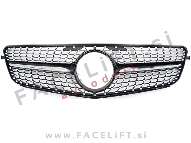 Maska Diamond Black Mercedes C C204 S204 W204 07-14