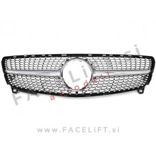 Maska Diamond Silver Mercedes A W176 15-18 Maska Diamond Silver Mercedes A W176 15-18