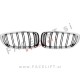 Ledvičke črne kromirane sijaj BMW 3 Gran Turismo F34 13-20