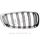 Ledvičke črne kromirane sijaj BMW 3 Gran Turismo F34 13-20