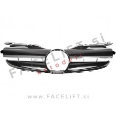 Maska črna kromirana sijaj Mercedes SLK R170 96-04