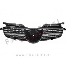 Maska črna kromirana Mercedes SLK R170 96-04