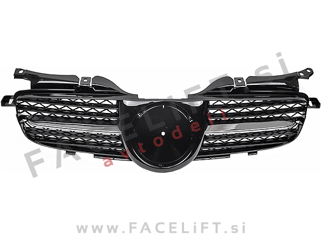 Maska črna kromirana Mercedes SLK R170 96-04