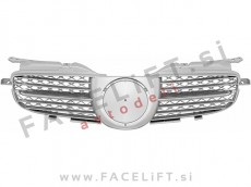 Maska srebrna kromirana Mercedes SLK R170 96-04