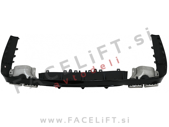 Difuzor z nastavki za izpuh kromirani Mercedes E Cabrio Coupe A238 C238 AMG Line 16-20