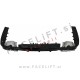 Difuzor z nastavki za izpuh kromirani Mercedes E Cabrio Coupe A238 C238 AMG Line 16-20