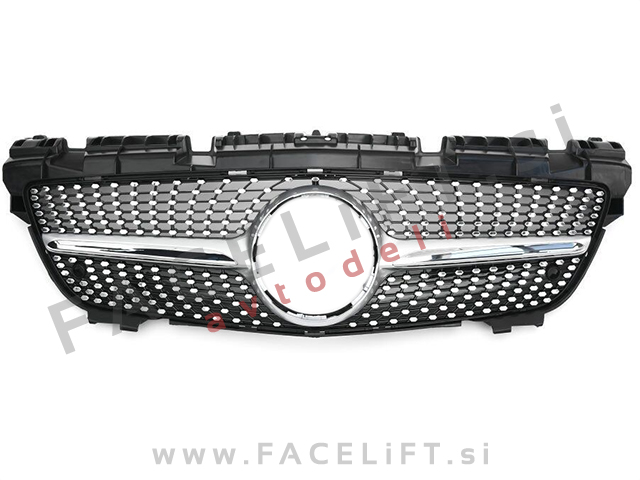 Maska Diamond Silver Mercedes SLK R172 11-15