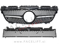 Maska Diamond Black Mercedes SLK R172 11-15