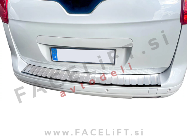 Zaščita zadnjega odbijača kromirana Peugeot 5008 09-17