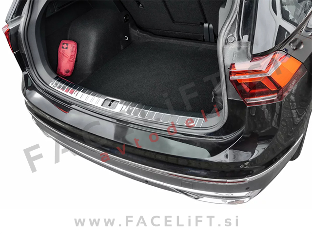 Zaščita zadnjega odbijača notranja kromirana VW Tiguan 16-24