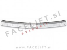 Zaščita zadnjega odbijača notranja srebrna mat VW Tiguan 16-24