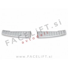 Zaščita zadnjega odbijača srebrna mat Dacia Sandero 21-