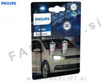 LED žarnice Philips Ultinon Pro3100 T10 W5W 6500K 12V