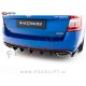 Difuzor zadnjega odbijača črni sijaj Škoda Octavia RS 13-20