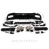 Difuzor z nastavki za izpuh AMG C43 izgled Mercedes C S206 W206 AMG Line 21-