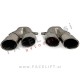 Difuzor z nastavki za izpuh AMG C43 izgled Mercedes C S206 W206 AMG Line 21-
