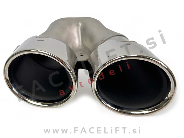 Difuzor z nastavki za izpuh AMG C43 izgled Mercedes C S206 W206 AMG Line 21-