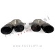 Difuzor z nastavki za izpuh AMG C43 izgled Mercedes C S206 W206 AMG Line 21-