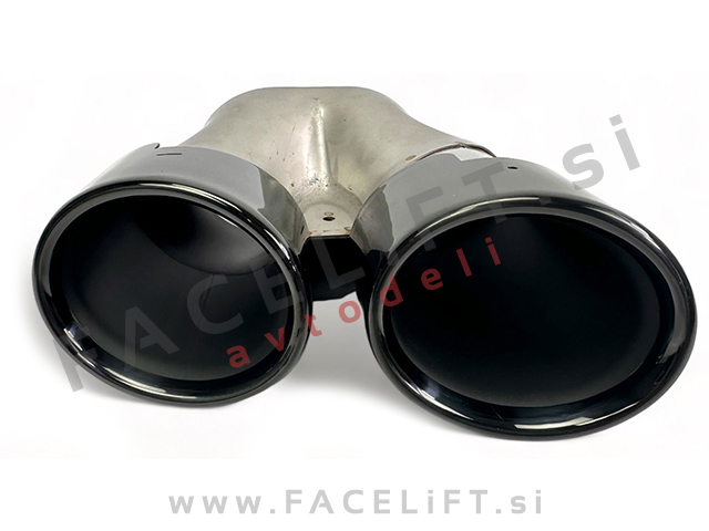 Difuzor z nastavki za izpuh AMG C43 izgled Mercedes C S206 W206 AMG Line 21-