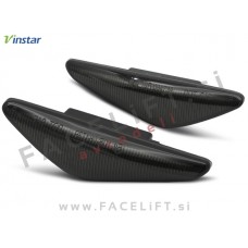 Dinamični bočni LED smerniki zatemnjeni BMW 3 Cabriolet Coupe E46 03-07