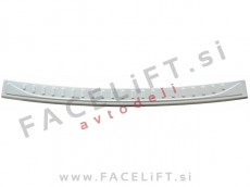 Zaščita zadnjega odbijača srebrna mat VW Passat Limuzina B8 14-19